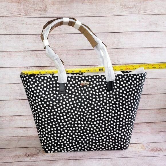Kate Spade Shore Street Margareta Musical Polka Dots Large Tote - Picture 13 of 16